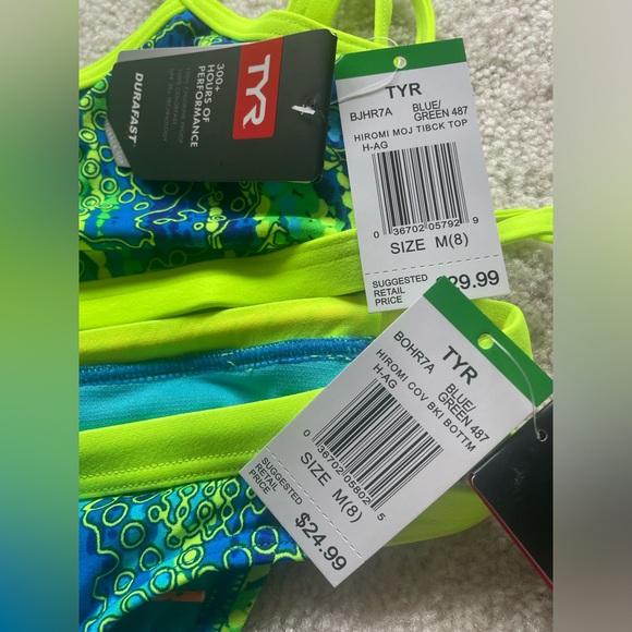 NWT TYR Hiromi Bikini 2pc Set Size M - Picture 2 of 10